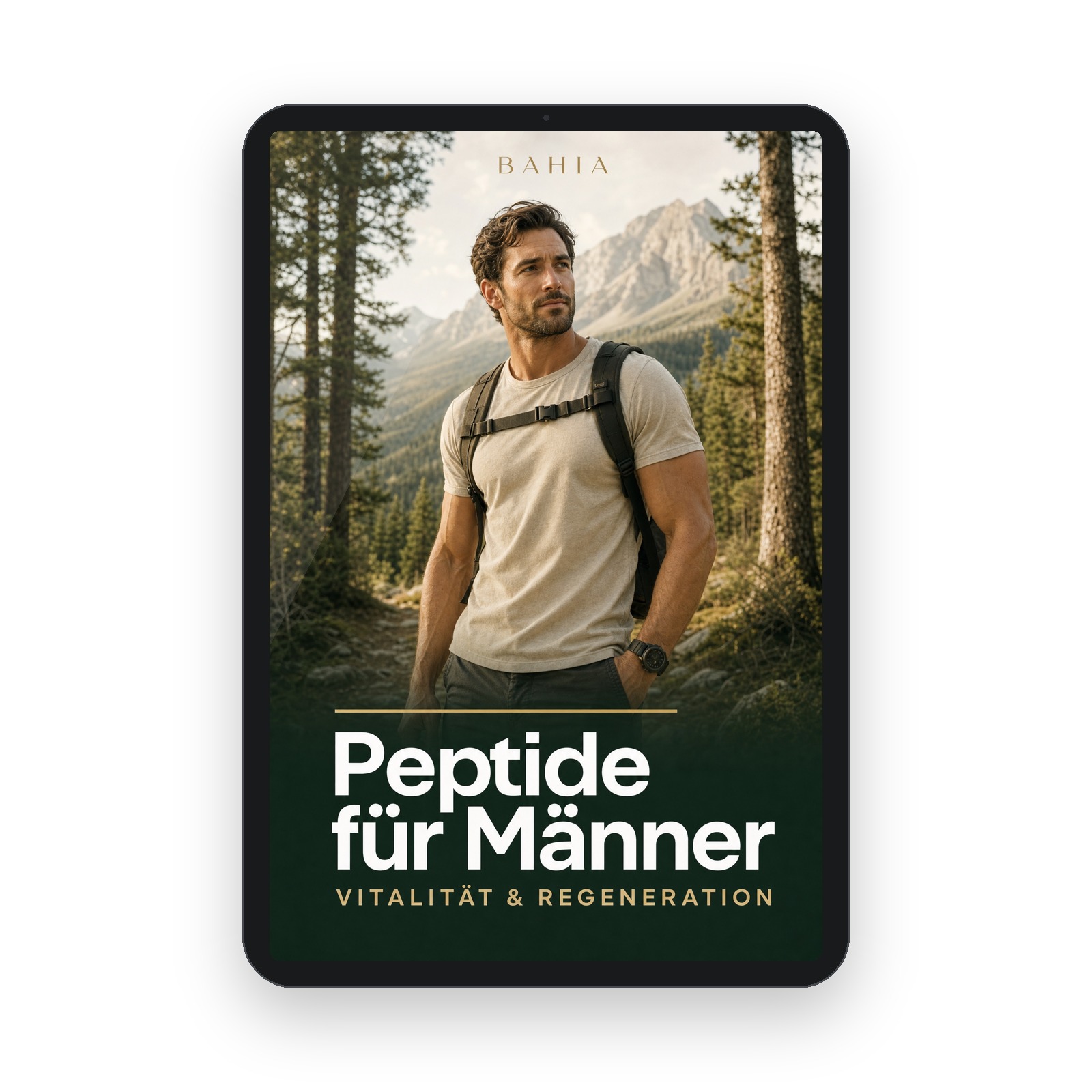 Peptide für Männer – Tablet-Ansicht
